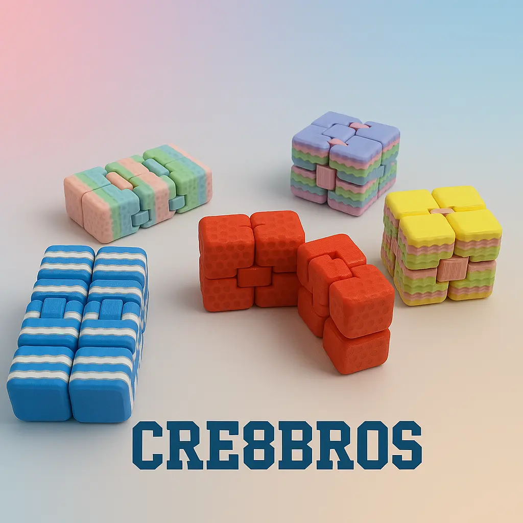 Infinity Cube Fidget Toy - Eindeloos Plezier